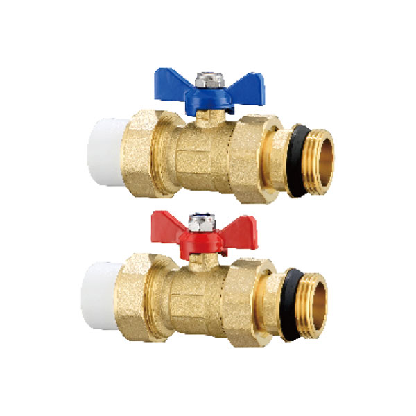 PPR Shunt Ball Valve (Straight Type)